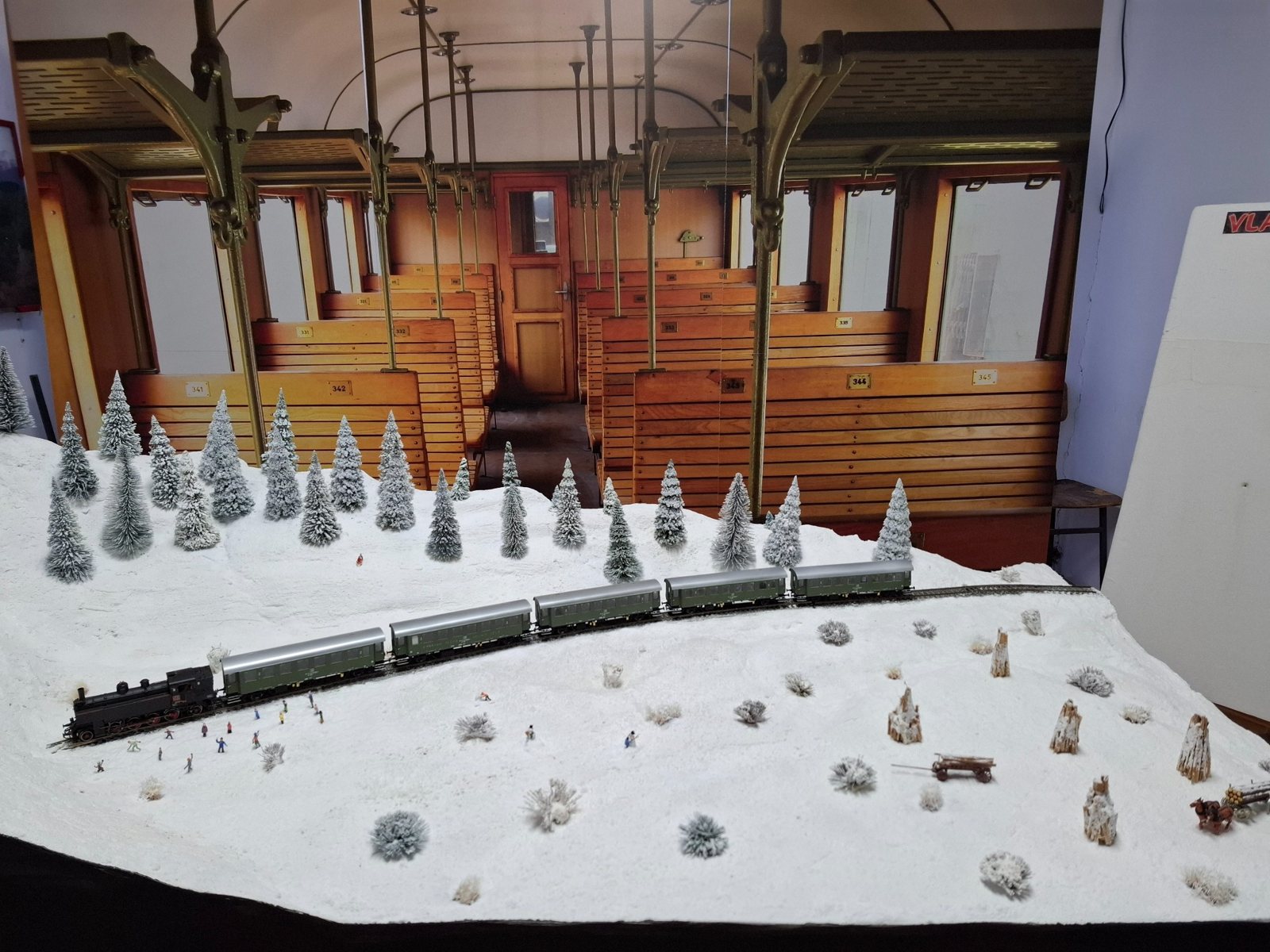 Snježna diorama